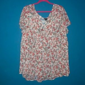 Torrid Floral Blouse